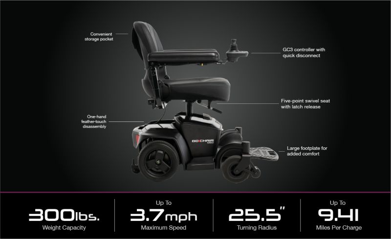 Go Chair MED Features