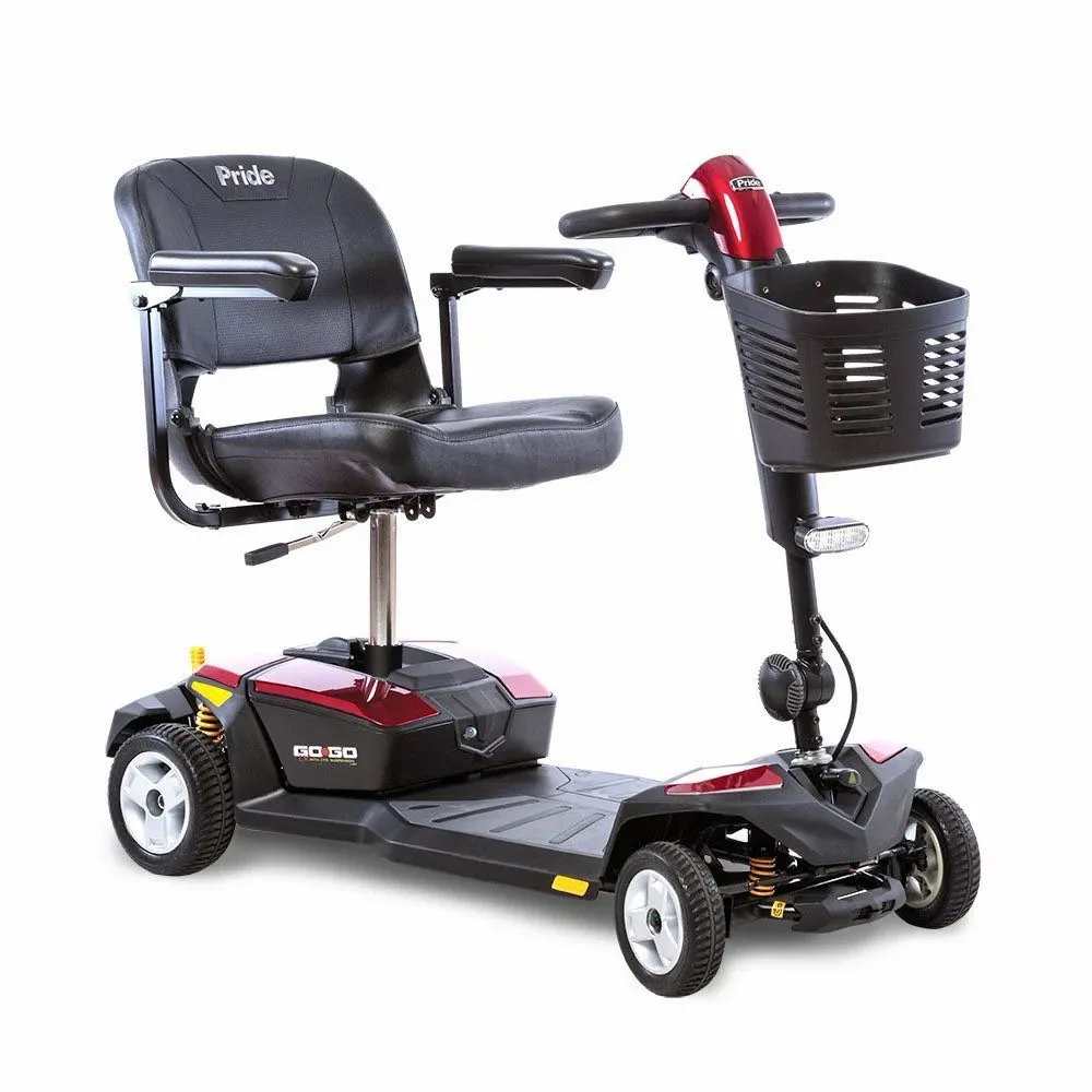 Pride Go-Go lightweight folding mobility scooter for Ottawa summer