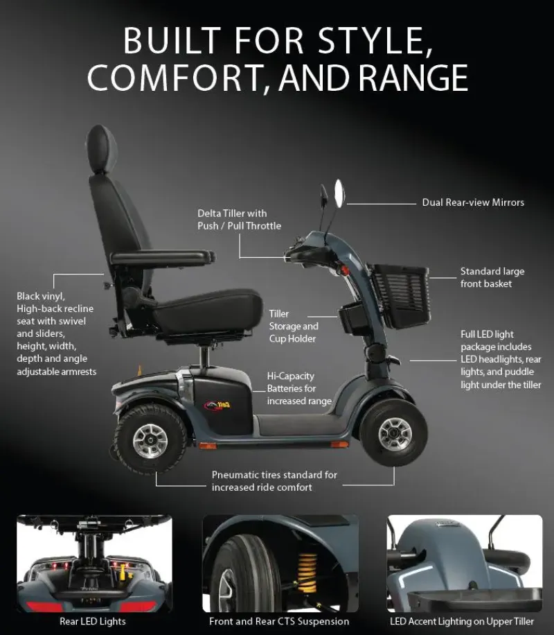 Colt Sport Scooter Features