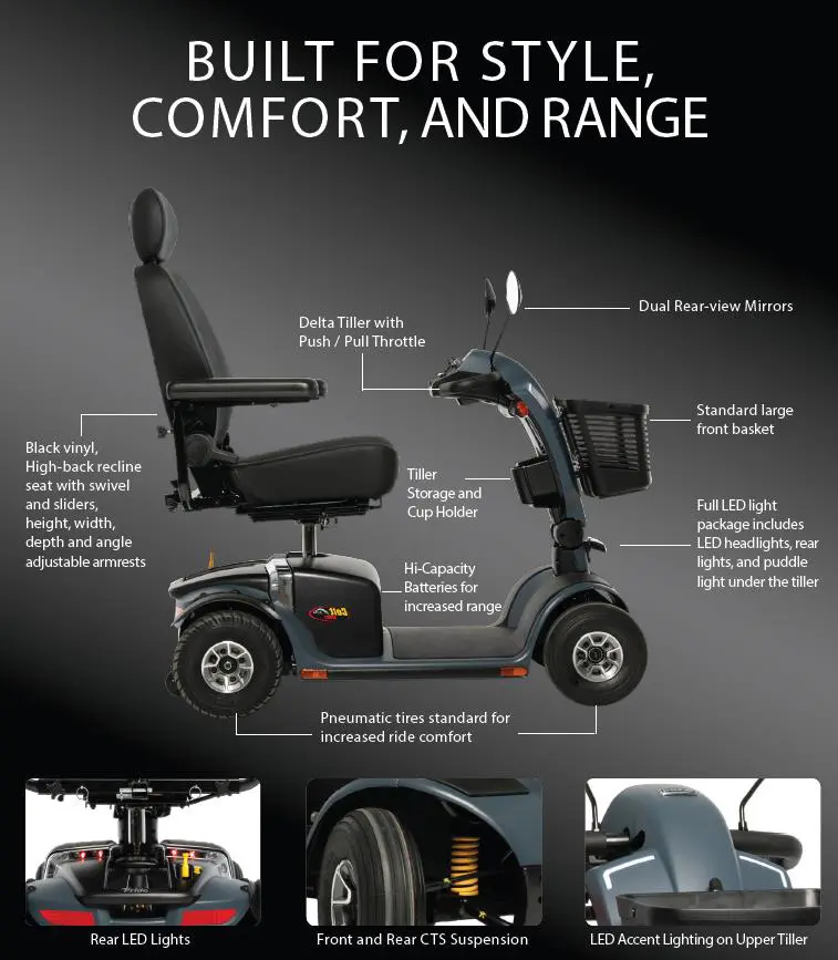 Colt Sport Scooter Features
